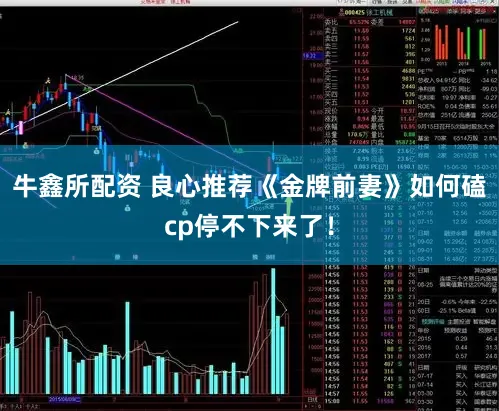 牛鑫所配资 良心推荐《金牌前妻》如何磕cp停不下来了！