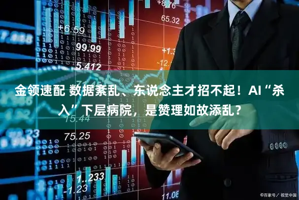 金领速配 数据紊乱、东说念主才招不起！AI“杀入”下层病院，是赞理如故添乱？