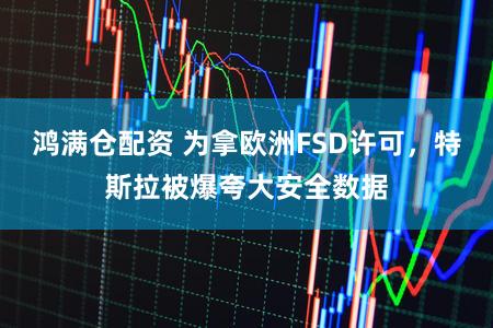 鸿满仓配资 为拿欧洲FSD许可，特斯拉被爆夸大安全数据